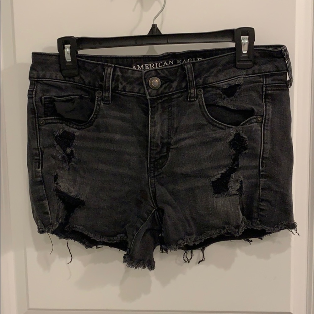 Black american eagle shorts SIZE 10